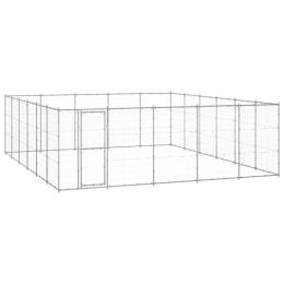 Outdoor Dog Kennel Galvanized Steel 390.7 ftÂ¬â‰¤