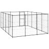 Outdoor Dog Kennel Steel 156.3 ftÂ¬â‰¤