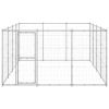 Outdoor Dog Kennel Galvanized Steel 156.3 ftÂ²