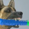 Dog Chew Toy Puppy Brush Toothbrush Dog Toothbrush and Dog Teeth Cleaning Toys Multifunctional Silicone Teething