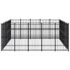 Outdoor Dog Kennel Steel 297.6 ftÂ¬â‰¤