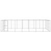 Outdoor Dog Kennel Galvanized Steel 364.7 ftÂ²