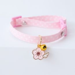 Cat Dog Pet Collar Bell (Option: Cherry-Adjustable)