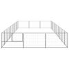 Dog Kennel Silver 322.9 ft. Steel