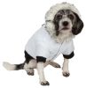 Aspen Winter-White Fashion Pet Parka Coat