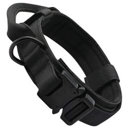 Fashion Personalized Tactical Dog Collar (Option: Black-XL)