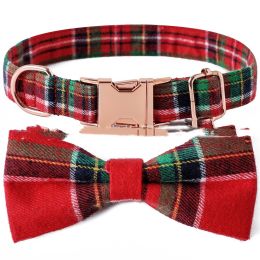 Pet Bow Dog Collar Metal Buckle (Option: Regular Style 5-L)